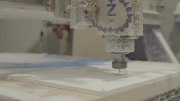 Le travail de la fraiseuse. Gros plan. Technologie .