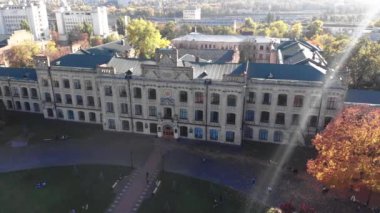 Kyiv Politeknik Enstitüsü. Hava görüntüsü. Kyiv. Ukrayna.