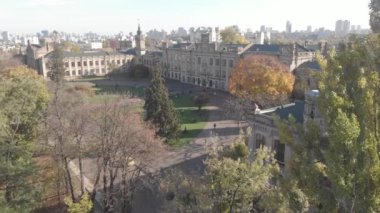 Kyiv Politeknik Enstitüsü. Hava görüntüsü. Kyiv. Ukrayna.