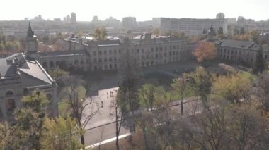 Kyiv Politeknik Enstitüsü. Hava görüntüsü. Kyiv. Ukrayna.