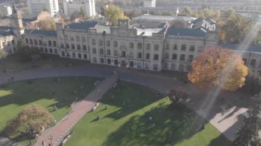 Kyiv Politeknik Enstitüsü. Hava görüntüsü. Kyiv. Ukrayna.