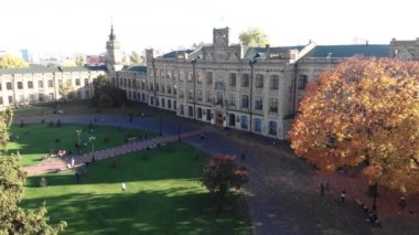 Kyiv Politeknik Enstitüsü. Hava görüntüsü. Kyiv. Ukrayna.