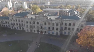 Kyiv Politeknik Enstitüsü. Hava görüntüsü. Kyiv. Ukrayna.