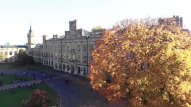 Kyiv Politeknik Enstitüsü. Hava görüntüsü. Kyiv. Ukrayna.