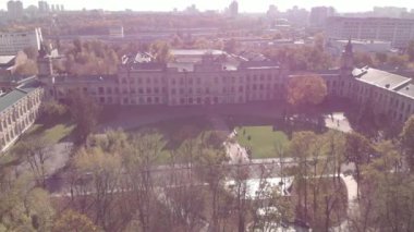 Kyiv Politeknik Enstitüsü. Hava görüntüsü. Kyiv. Ukrayna.