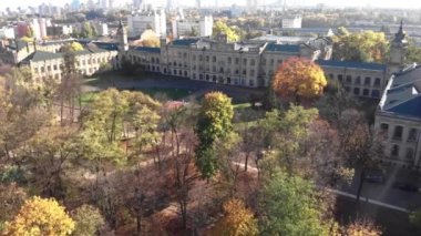 Kyiv Politeknik Enstitüsü. Hava görüntüsü. Kyiv. Ukrayna.