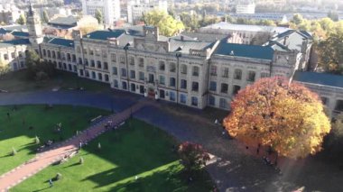 Kyiv Politeknik Enstitüsü. Hava görüntüsü. Kyiv. Ukrayna.