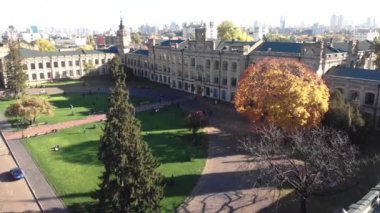 Kyiv Politeknik Enstitüsü. Hava görüntüsü. Kyiv. Ukrayna.