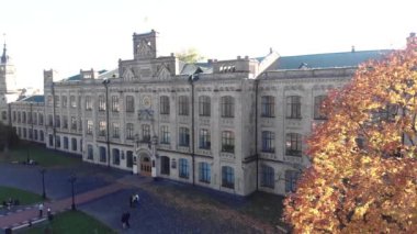 Kyiv Politeknik Enstitüsü. Hava görüntüsü. Kyiv. Ukrayna.