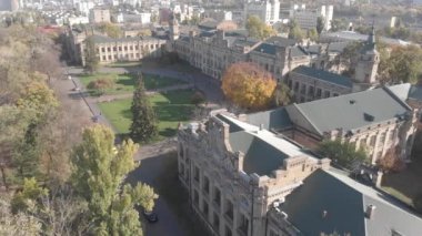 Kyiv Politeknik Enstitüsü. Hava görüntüsü. Kyiv. Ukrayna.