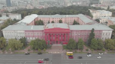 Kyiv Ulusal Üniversitesi Shevchenko. Hava görüntüsü. Ukrayna