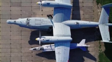 Ukrayna, Kyiv 'deki Havacılık Müzesi. Uçak.