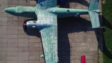 Ukrayna, Kyiv 'deki Havacılık Müzesi. Uçak.