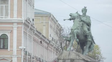 Ukrayna, Kyiv 'deki Bogdan Khmelnitsky anıtı.