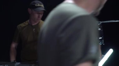 Çekim sırasında kamera. Film yapımcılığı. Çekim. Film yapımcılığı.