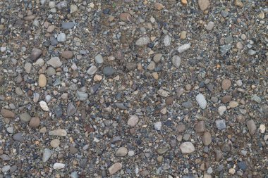 Gri renkli eski asfalt yol.