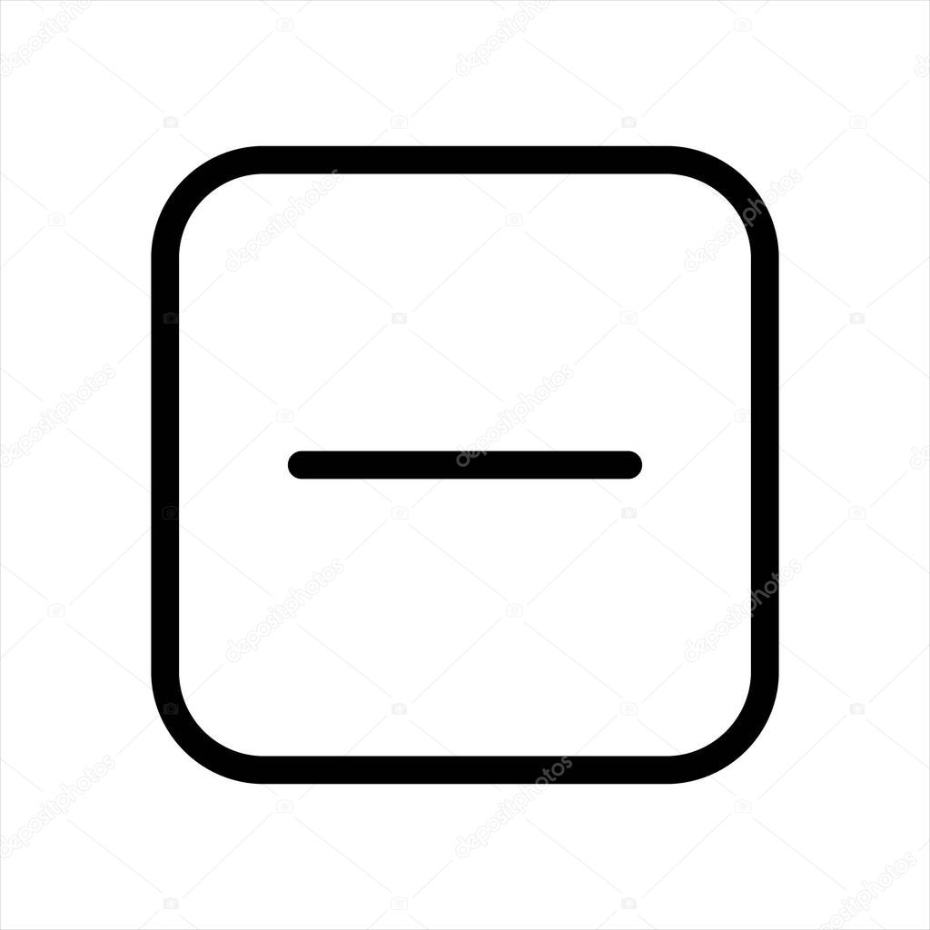 Disminuir, eliminar, menos, quitar, icono de la basura
