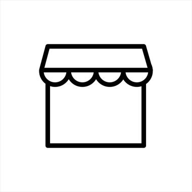 Çevrimiçi, alışveriş, mağaza simgesi