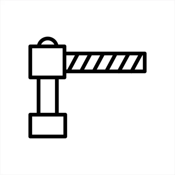 Kapı Güvenliği simgesi İllüstrasyon Tasarımı