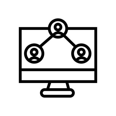 Bilgisayar Ekran simgesi resmetme tasarımı