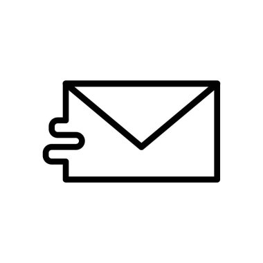 E- posta İleti simgesi İllüstrasyon Tasarımı