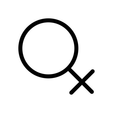 Kadın Sağlık Simgesi İllüstrasyon Tasarımı