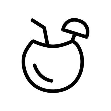 Hindistan cevizi İçeceği Resim Tasarımı