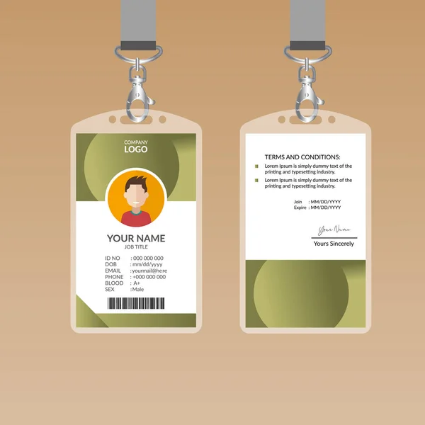 Güzel Zeytin Kimlik Şablonu