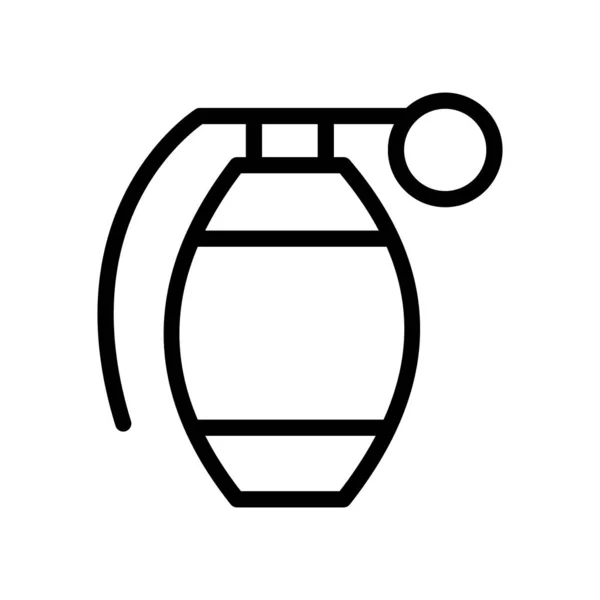 Grenade Hand icon Illustration Design — 스톡 벡터