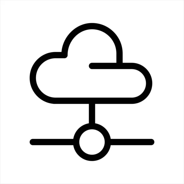 Bulut Ağı simgesi Çizim Tasarımı