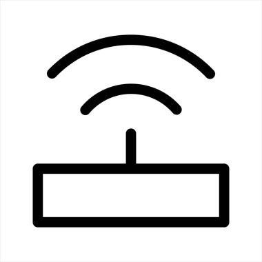 Aygıt Modem Simgesi Çizim Tasarımı