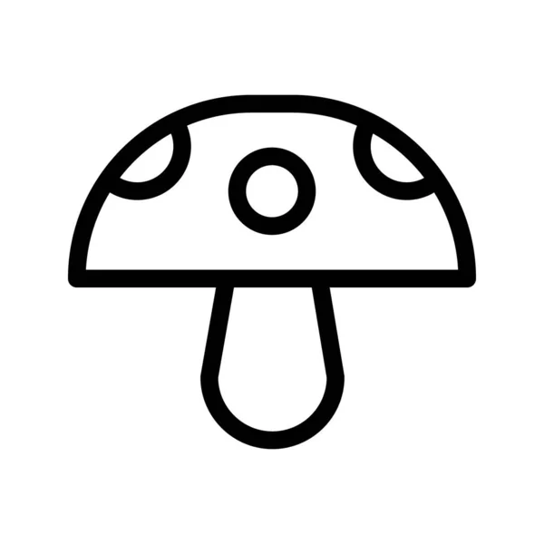 Fungi Fungus Icon Symbol Illustration Design — Stock Vector