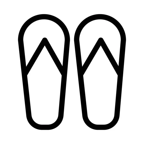Relip Sandals icon Symbol Illustration Design — стоковый вектор