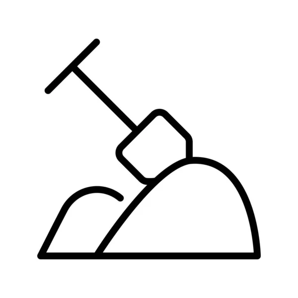 Shovel桩图标符号说明设计 — 图库矢量图片