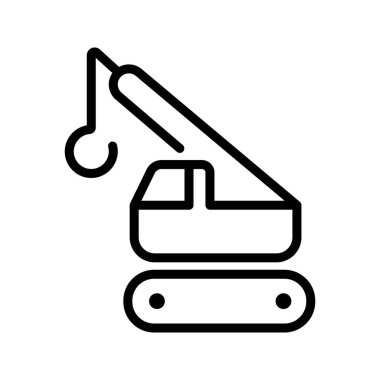 Turna Kaldırma simgesi Sembol İllüstrasyon Tasarımı