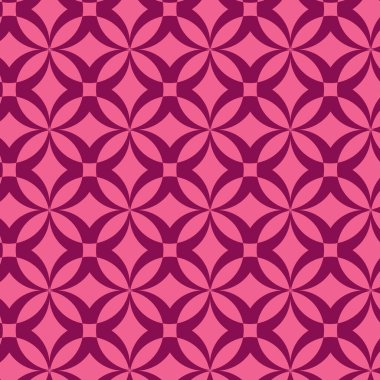 Güzel Pembe Desen Şablonu