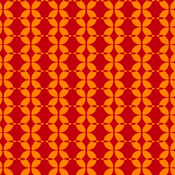 Nice Red Pattern Design Template — Stock Vector