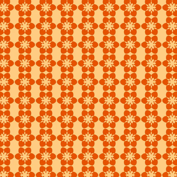 Orange Schöne Muster Design Vorlage — Stockvektor