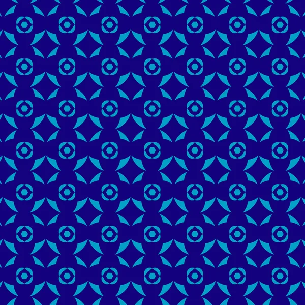 Nice Blue Pattern Design Template — Stock Vector
