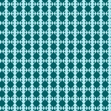 Cyan Desen Şablonu Tasarımı