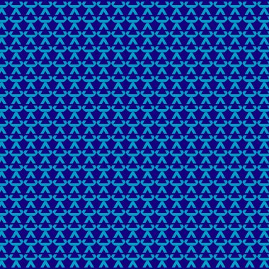 Mavi Güzel Desen Şablonu