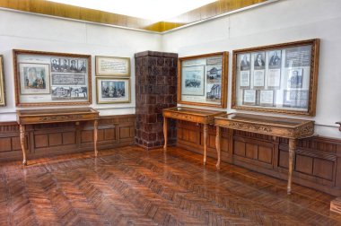 Ünlü cerrah Nikolai Pirogov 'un müze binasının içi.