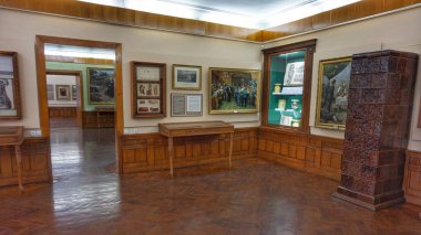 Ünlü cerrah Nikolai Pirogov 'un müze binasının içi.