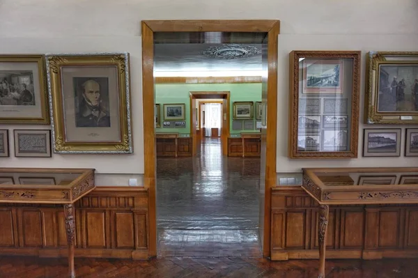 著名外科医生Nikolai Pirogov馆舍的内部 — 图库照片