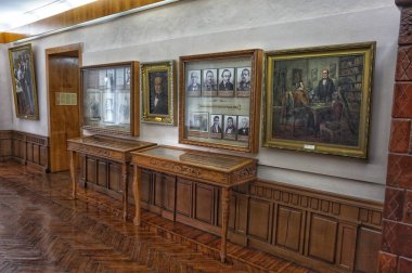 Ünlü cerrah Nikolai Pirogov 'un müze binasının içi.