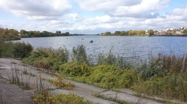 Vyshensky Gölü seti öğleden sonra Vinnitsa 'da.