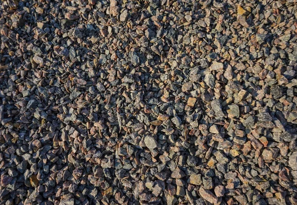 灰色の細かい砂利の背景 — ストック写真