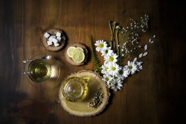 Voedsel Achtergrond Met Verschillende Zwarte Groene Droge Thee Rose Toppen — Stockfoto