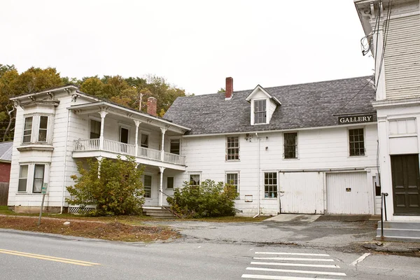 Quechee Vermont September 30Th 2019 Shops Restaurants Quaint New England — ストック写真