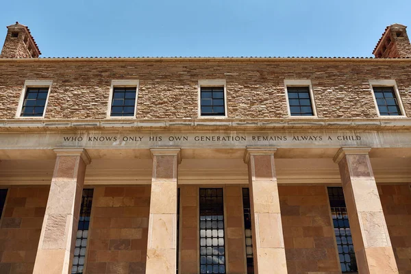 Boulder Colorado Juillet 2019 Extérieur Bibliothèque Norlin Campus Boulder Université — Photo